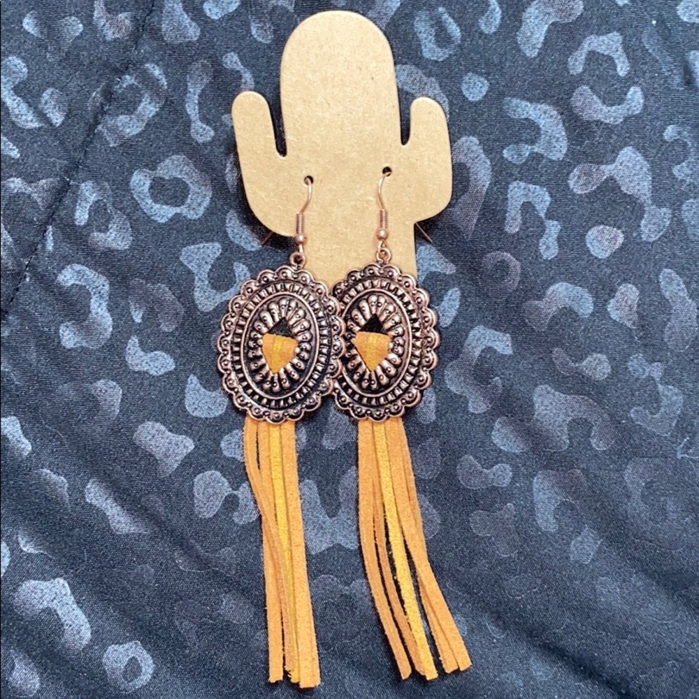 Western earrings